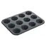 მაფინების საცხობი ფორმა 12 cup muffin pan Ardesto Tasty baking, 35x26.5x3cm, carbon steel  - Primestore.ge