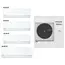კონდიციონერი Panasonic CU-5E34PBD + CS-E9RKDW 3Pcs, CS-E18RKDW 1Pcs, Inverter, 150 - 160 კვმ2  - Primestore.ge