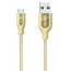 კაბელი ANKER - MICRO USB 3FT GOLDEN A8142HB1 A81420B1 , 2 image - Primestore.ge