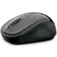 Mouse Microsoft 3500 Wireless Mobile Mouse Gray - GMF-00008, 2 image