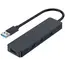 USB ჰაბი Gembird UHB-U3P4-04 4-port USB 3.1 (Gen 1) Hub Black  - Primestore.ge