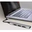 USB ჰაბი Logilink UA0391 USB3.0 4-port Slim Hub With Aluminum Casing , 4 image - Primestore.ge