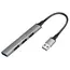 USB ჰაბი Logilink UA0391 USB3.0 4-port Slim Hub With Aluminum Casing  - Primestore.ge