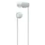 ყურსასმენი Sony WI-C100 Wireless In-ear Headphones - White , 2 image - Primestore.ge