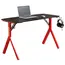 სათამაშო მაგიდა Furnee TE-Y18, Gaming Desk, Red/Black  - Primestore.ge