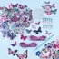 სტიკერების ნაკრები Make It Real Sticker Chic: Butterfly Bling , 4 image - Primestore.ge