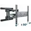 ტელევიზორის საკიდი Gembird WM-80ST-01 Full Motion TV Wall Mount 40"-80" , 4 image - Primestore.ge