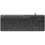 კლავიატურა A4tech Fstyler FK25 Multimedia Keyboard USB EN/RU Black  - Primestore.ge