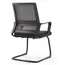 ვიზიტორის სავარძელი Furnee MS899C, Visitor Chair, Black , 4 image - Primestore.ge