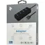 USB ჰაბი 2E Adepter USB-A to 4xUSB3.0 hub with switch, 0.25m , 3 image - Primestore.ge