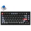 კლავიატურა Keychron V1 68 Key QMK Keychron K PRO Blue Hot-Swap RGB Knob Carbon Black  - Primestore.ge