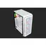 Computer case 2E Hexagon G338W, without PSU, 2xUSB 3.0, 1xUSB Type-C, 1x120mm, 3x120mm ARGB, TG Side Panel, ATX, White, 2 image