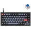 Keyboard Keychron V1 68 Key QMK Keychron K PRO Blue Hot-Swap RGB Knob Frosted Black