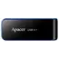 USB ფლეშ მეხსიერება APACER AH356 16GB USB3.1 (AP16GAH356B-1) BLACK  - Primestore.ge