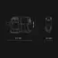 Vacuum cleaner Scarlett SC-VC80H01, 600W, 0.8L, Vacuum Cleaner, Black, 2 image