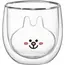 ყავის ჭიქა Ardesto Double wall borosilicate glass mug set Animals, 300 ml, 2 pcs  - Primestore.ge