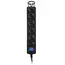 დენის გამანაწილებელი 2E 2E-U05ESM3B, 5 Socket, 3m, Black , 2 image - Primestore.ge