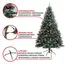 Christmas tree Alaska 240 cm (VB-240), 7 image