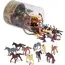 ცხენების სათამაშო ნაკრები Terra HORSES IN TUBE  - Primestore.ge