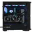 პროცესორის ქეისი Zalman Computer case Z10 PLUS BLACK, without PSU, 2xUSB3.0, 1xUSB Type-C, 3x140mm ARGB fans, 1x120mm ARGB fans, TG Side Panel, EATX, Black , 3 image - Primestore.ge
