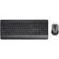 კლავიატურა + მაუსი Trust 24529 Trezo, Wireless, USB, Bluetooth, Keyboard And Mouse, Black , 2 image - Primestore.ge