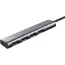 USB ჰაბი Trust Halyx, 4-in-1, USB 3.2, USB-A, USB-C Hub, Grey , 3 image - Primestore.ge