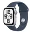 სმარტ საათი Apple Watch Series SE 2 GPS Gen.2 44mm Silver Aluminum Case With Storm Blue SB MREE3 M/L  - Primestore.ge