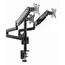მონიტორის საკიდი Gembird MA-DA3-01 Desk mounted adjustable mounting arm for 3 monitors , 4 image - Primestore.ge