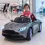 ბავშვის ელექტრო მანქანა ASTON MARTIN DB11 კაუჩუკის საბურავებით და ტყავის სკამით , 6 image - Primestore.ge