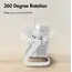 Fan Logilink UA0403 USB desk Fan 15.24cm 40dB White, 5 image