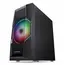 ქეისი 2E GAMING Computer case  TURBO (G2057B) , MidT, 2xUSB2.0,1xUSB3.0, 1x200+3x120ARGB,TG (side panel),without PSU,black - Primestore.ge
