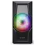 ქეისი 2E GAMING Computer case  TURBO (G2057B) , MidT, 2xUSB2.0,1xUSB3.0, 1x200+3x120ARGB,TG (side panel),without PSU,black - Primestore.ge