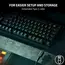 კლავიატურა Razer Keyboard Huntsman V2 TKL RGB 87key Red Switch USB EN, black , 4 image - Primestore.ge