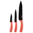 დანების ნაკრები Ardesto Black Mars Knives Set 3 pcs, red, stainless steel, plastic  - Primestore.ge