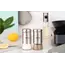 სამარილე და საპილპილე Ardesto Spices Shakers Set Gemini, 2 pcs, stainless steel, glass , 5 image - Primestore.ge