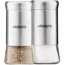 სამარილე და საპილპილე Ardesto Spices Shakers Set Gemini, 2 pcs, stainless steel, glass  - Primestore.ge