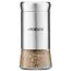 სამარილე და საპილპილე Ardesto Spices Shakers Set Gemini, 2 pcs, stainless steel, glass , 3 image - Primestore.ge