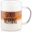 ჭიქების ნაკრები Ardesto Borosilicate glass mug set Good Morning, 420 ml, 2 pcs, with handles , 3 image - Primestore.ge