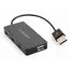 USB ჰაბი Gembird UHB-U2P4-04 4-port USB hub black  - Primestore.ge