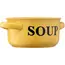 წვნიანის თასი Ardesto Bowl Alcor, 550 ml , yellow, ceramics , 2 image - Primestore.ge