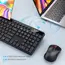 Keyboard MARVO KC411W EN BK wireless Combo, 5 image