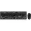 კლავიატურა და მაუსი MARVO WS005 BK wireless combo  - Primestore.ge