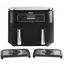 აეროგრილი Ninja AF300EU Dual Zone Air Fryer Gray , 4 image - Primestore.ge