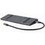 ადაპტერი Gembird A-CM-COMBO9-02 USB Type-C 9-in-1 multi-port adapter , 4 image - Primestore.ge