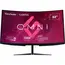 ViewSonic VX3219-PC-MHD 32-inch 1080p HD Curved Gaming Monitor, 240Hz, 1ms, Adaptive Sync, Dual Integrated Speakers, 2x HDMI, DisplayPort, 2 image