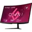 ViewSonic VX3219-PC-MHD 32-inch 1080p HD Curved Gaming Monitor, 240Hz, 1ms, Adaptive Sync, Dual Integrated Speakers, 2x HDMI, DisplayPort, 3 image