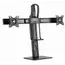 მონიტორის სადგამი Gembird MS-D2-01 Double monitor desk stand height adjustable 17"-27"  - Primestore.ge