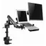 Monitor hanger Gembird MA-DA3-02 Desk mounted adjustable monitor arm with notebook tray (full-motion) 17"-32", 2 image