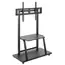 ტელევიზორის სადგამი Gembird TVS-100F-01 TV floor stand with caster wheels 37"-100"  - Primestore.ge