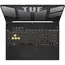 Notebook ASUS TUF Gaming F15 / FX507ZU4-LP053 / 15.6-inch FHD (1920 x 1080) 16:9144Hz / NVIDIA® GeForce RTX™ 4050 Laptop GPU6GB GDDR6 / 12th Gen Intel® Core™ i7-12700H Processor 2.3 GHz (24M Cache, up to 4.7 GHz, 14 cores: 6 P-cores and 8 E-cores) / 8GB, 4 image